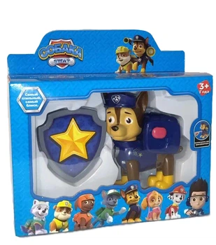 Фигурка игровая Щенячий патруль Гонщик с жетоном (7758A)