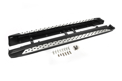 Бокові пороги OEM (2 шт, алюміній) для Mitsubishi Outlander 2012-2021 рр