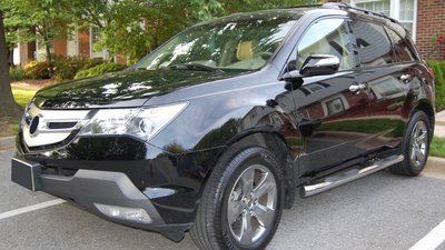 Боковые трубы (2 шт, нерж) для Acura MDX 2007-2013 гг