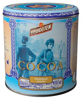 Какао Van Houten Cocoa Tin Blue 230 г (7340161400626)
