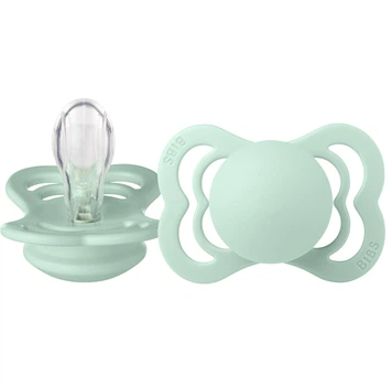 Ортодонтична пустушка BIBS Supreme Silicone Nordic Mint 0-6 міс. розмір 1
