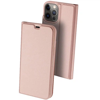 Чехол-книжка Dux Premium Ducis с карманом для визиток для Apple iPhone 14 Pro (6.1") Pink