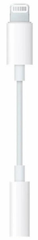 Adapter Apple Lightning - 3.5 mm biały (MMX62)