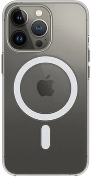 Чехол Silicone Clear Case with MagSafe iPhone 13 Pro Transparent