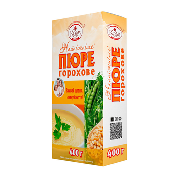 Найніжніше* пюре горохове Козуб продукт 400 г