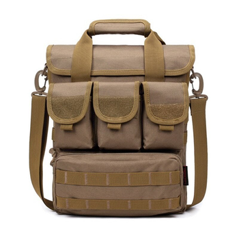 Військова армійська тактична сумка Розвідник тип-3 166 хакі
