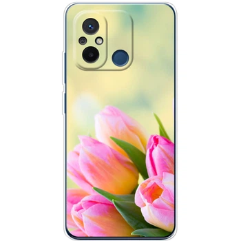Силіконовий чохол BoxFace Xiaomi Redmi 12C Bouquet of Tulips (45941-up1062)