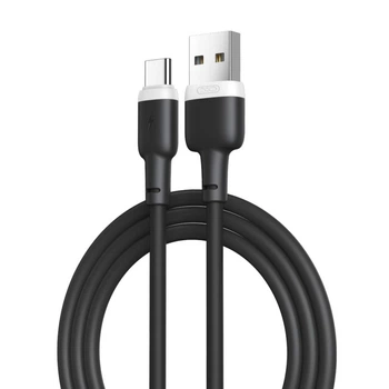 Кабель USB XO NB208 Type-C 2.4A black