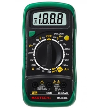 Мультиметр универсальный цифровой тестер Mastech MAS830L