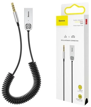 Bluetooth ресивер Baseus BA01 USB Wireless Adapter Cable Black (CABA01-01)