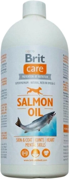 Олія лосося для собак для здоров'я шкіри та вовни BRIT Care 1л 101117/442868 (8594031442868)