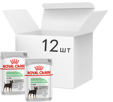 Вологий корм для собак Royal Canin Digestive при проблемах з травленням 12x85 г (9003579008775)