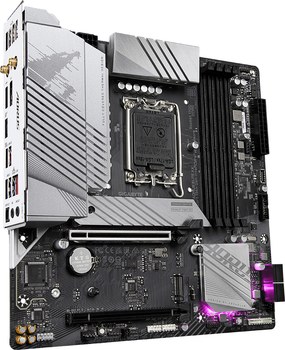 Материнська плата Gigabyte B760M Aorus Elite AX (s1700, Intel B760, PCI-Ex16)