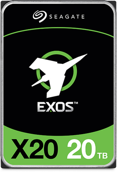 Жесткий диск Seagate Exos X20 HDD 20TB 7200rpm 256MB ST20000NM002D 3.5" SAS