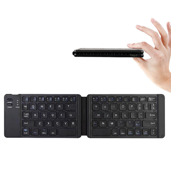 Беспроводная клавиатура складная VHG K018 Foldable Bluetooth Keyboard Black