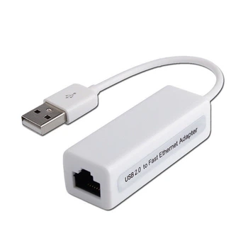 Внешний сетевой USB LAN Ethernet переходник адаптер RTL8152B 100Mb