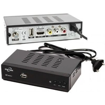 Спутниковый ТВ тюнер DVB-S/S2 Romsat Star Trak S2 Mini+ HD в металлическом корпусе