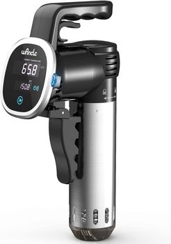 Заглибний циркулятор Wancle Sous Vide Precision Cooker, чорний класичний сувид су вид Мультиварка