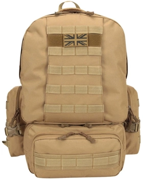 Рюкзак тактичний KOMBAT UK Expedition Pack Койот 50 л (kb-ep50-coy)