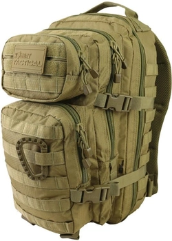 Рюкзак тактический KOMBAT UK Hex-Stop Small Molle Assault Pack Койот 28 л (kb-hssmap-coy)