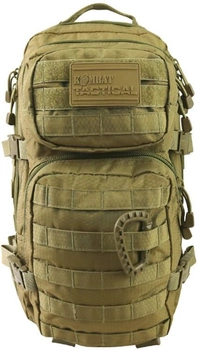 Рюкзак тактический KOMBAT UK Hex-Stop Small Molle Assault Pack Койот 28 л (kb-hssmap-coy)