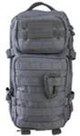 Рюкзак тактический KOMBAT UK Hex-Stop Small Molle Assault Pack Серый 28 л (kb-hssmap-gr)