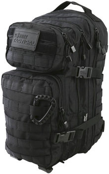 Рюкзак тактичний KOMBAT UK Hex-Stop Small Molle Assault Pack Чорний 28 л (kb-hssmap-blk)