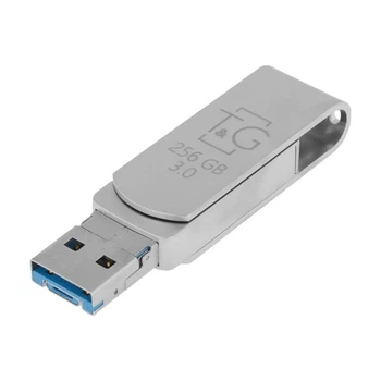 USB OTG T&G 2&1 3.0 Lightning 256gb / Metal 008
