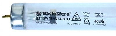 Бактерицидная лампа BactoSfera BS 15W T8/G13-ECO (4820174380151)