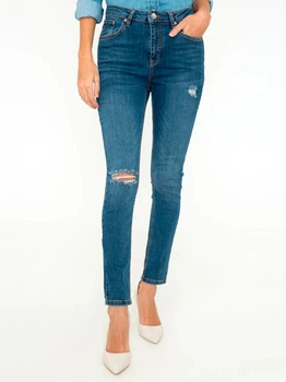 Джинсы Skinny женские Pierre Cardin G022SZ080-000-1384384 36 Индиго (8682733005969)