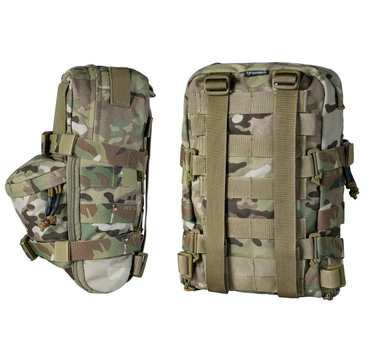 Тактическая сумка гидратор IDOGEAR BG3530 MOLLE для тактического жилета-рюкзака армии США премиум качество Мультикам
