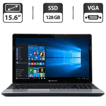 Ноутбук Б-класс Packard Bell EasyNote TE11HC / 15.6" TN / Intel Celeron B820 (2 ядра по 1.7GHz) / 4GB DDR3 / 128 GB SSD / HD Graphics / WebCam / VGA б/у
