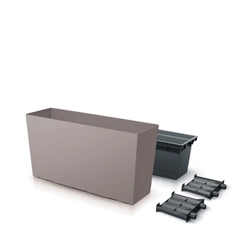 Горшок террасовый для цветов Urbi Case Middle 80см - Мокка (DUC800M-7529U)