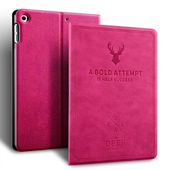 Чехол обложка BBM1 DEER Soft для iPad 10.2" 2019/2020/2021 Малиновый