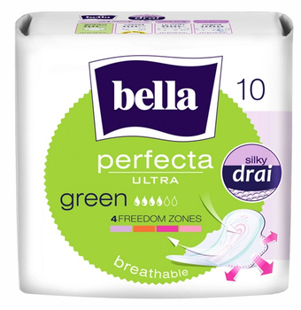 Прокладки гігієнічні Bella Perfecta Ultra Green 10 шт. (5900516305390)