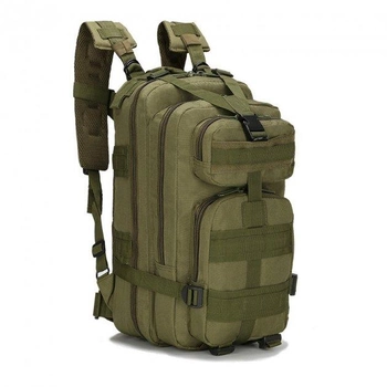 Тактический штурмовой военный рюкзак B02 25л оливковый