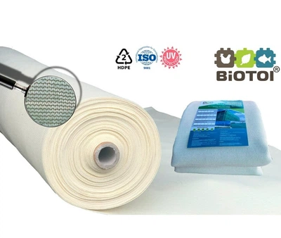 Сетка для затенения Biotol PROTECT BEIGE 95% 4м х 15м 140 г/м²