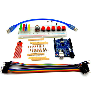 Минимальный набор 17 элементов ArduinoKit UNO CH340 для Arduino