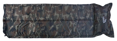 Надувной коврик CATTARA "NAVY" 13322 с подушкой 183x58x2,5 см Камуфляж