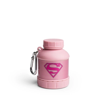 Таблетница Smartshake Whey2Go Funnel Pillbox 110 ml DC Supergirl розовый 80108101
