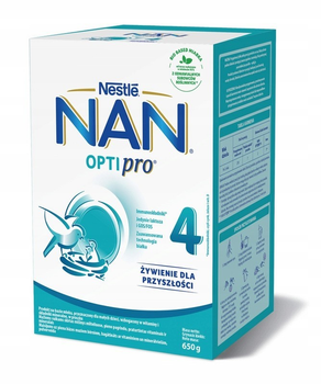 Суха молочна суміш NAN Opti Pro 4/ 650 г