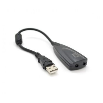 Звуковая карта Voltronic USB-sound card (7.1) 3D sound Black (YT-SC-7.1/07386)