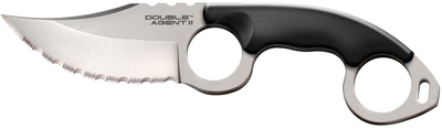 Нож Cold Steel Double Agent II Serrated (блистер)