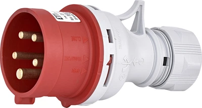 Вилка кабельная ETI IP44 32A 3P+N+PE 400V EV-3253 4482021 силовая
