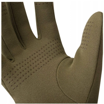 Зимние теплые мужские перчатки Helikon-Tex анатомическая форма Олива XL надежная защита и комфорт в самых холодных условиях идеальное сочетание комфорта, защиты и функциональности