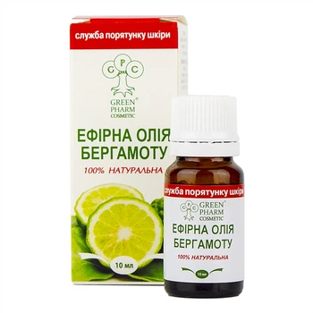 Эфирное масло "Бергамот" Green Pharm Cosmetic 10ml (10 мл) (655100-567737-2)