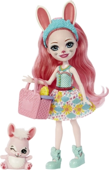 Лялька Enchantimals Друзі-малята Кролик Брі та Твіст (HLK85)