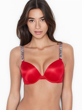 Бюстгальтер Push-up Victoria's Secret 392-842 75D Красный