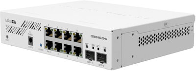 Комутатор MikroTik CSS610-8G-2S+IN 8 PORT 1000M 2SFP+