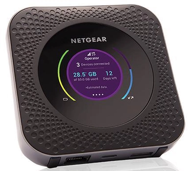 Wi-Fi роутер Netgear MR1100 Nighthawk M1 LTE Black (MR1100-100EUS)